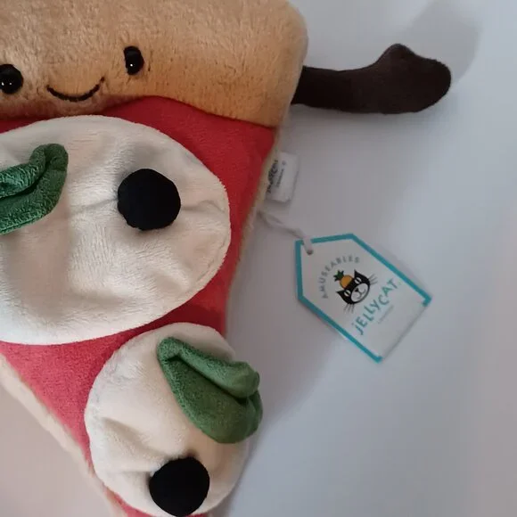 Jelly Cat Amuseables Slice of Pizza Stuffed Animal - Picture 4 of 4